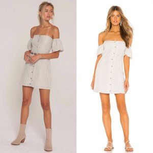 Amuse Society Island Skies Off Shoulder Dress
